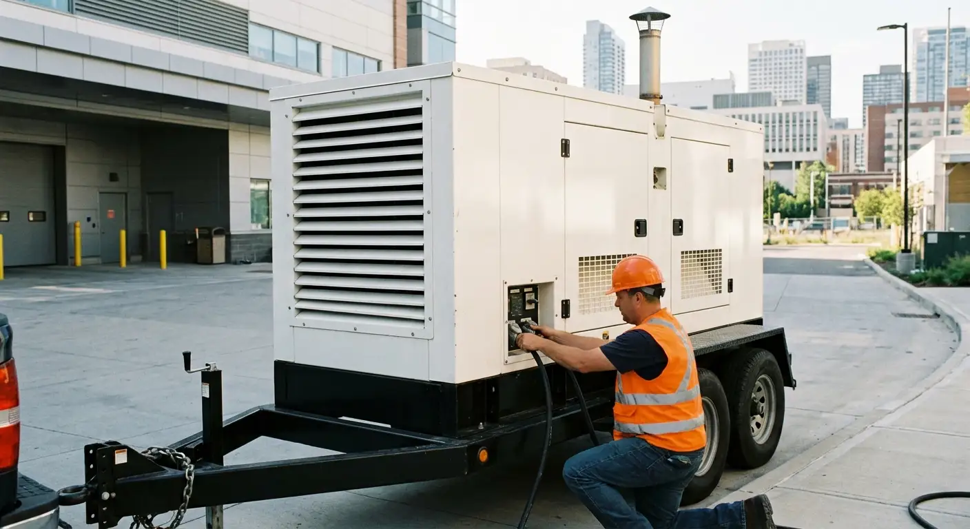 Commercial generator rental equipment near Southampton Southampton