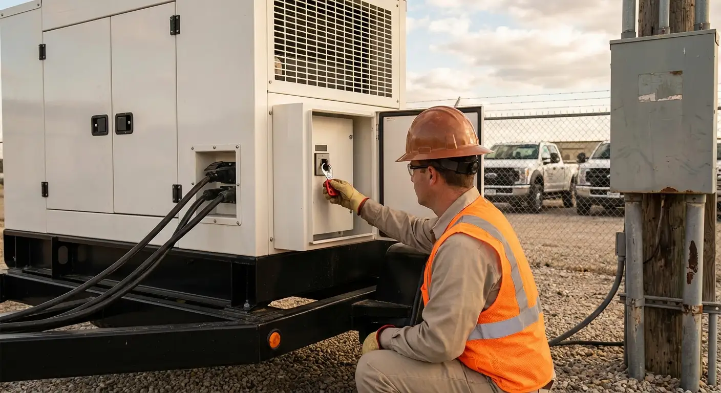 Commercial generator rental safety manual and equipment in Southampton, NY
