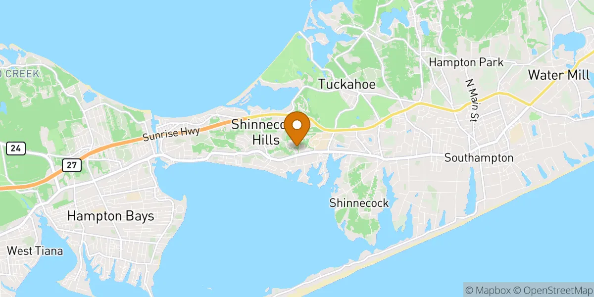  neighborhood map in Southampton, NY