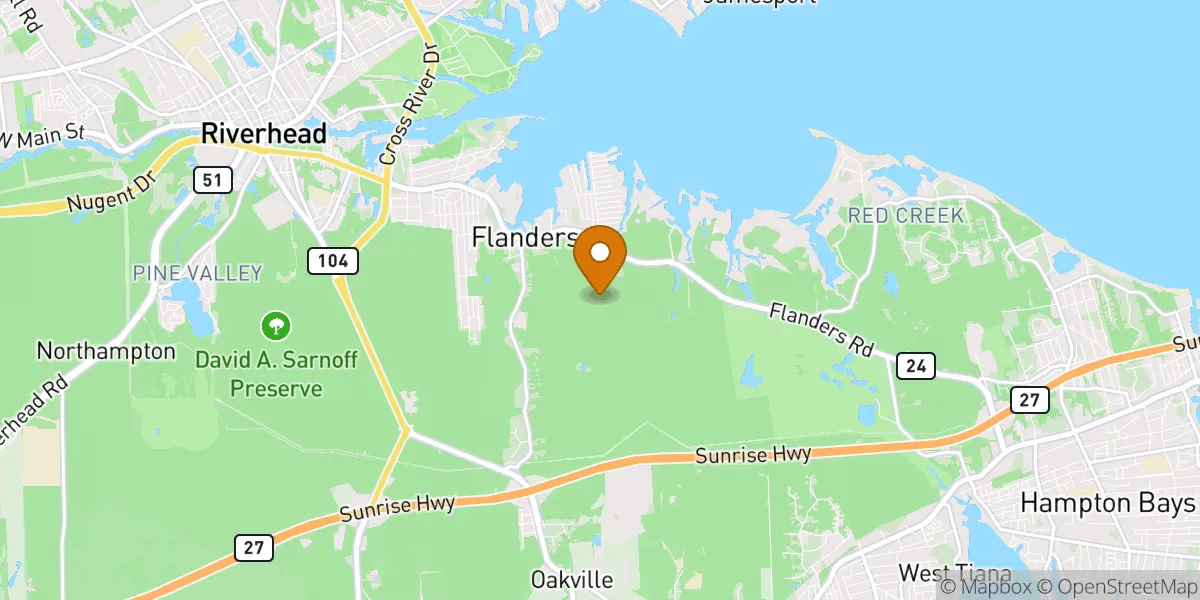  neighborhood map in Southampton, NY